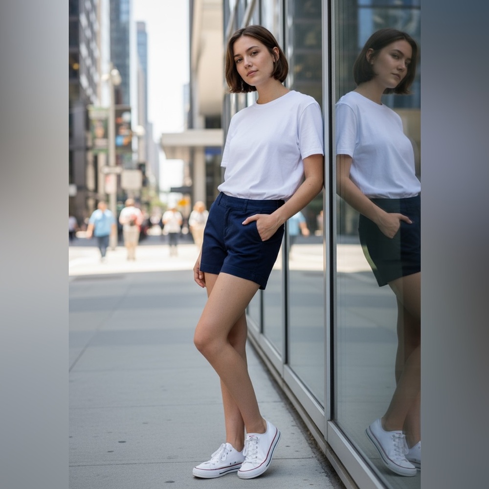 J. Crew Blue Shorts Classic Style